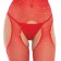 Комбинезон-сетка со стразами Sparkle Fishnet Crotchless Bodystocking - Rene Rofe купить с доставкой