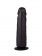 Чёрный фаллоимитатор на подошве-присоске - 17,5 см. - LOVETOY (А-Полимер)