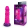 Розовый рельефный фантазийный фаллоимитатор - 20 см. - Bior toys - купить с доставкой в Тюмени