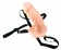 Женский страпон на тонких ремешках - 22 см. - Orion - купить с доставкой в Тюмени