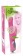 Розовый вибратор Smile Pearl Bunny с загнутой головкой и клиторальным зайчиком - 26 см. - Orion