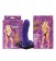 Фиолетовый женский страпон на эластичных ремешках - 16 см. - Seven Creations - купить с доставкой в Тюмени