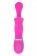 Розовый вибромассажёр с вращающейся головкой THE CHARLOTTE ROSE PINK INTERNAL ROTATION - 23 см. - Closet Collection