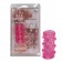 Эластичная розовая насадка с шипами и шишечками JELLY JOY LUST CLUSTER PINK - Tonga - в Тюмени купить с доставкой