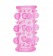 Эластичная розовая насадка с шипами и шишечками JELLY JOY LUST CLUSTER PINK - Tonga - в Тюмени купить с доставкой