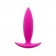 Малая розовая анальная пробка BOOTYFUL ANAL PLUG XTRA SMALL PINK - 9 см. - Dream Toys