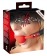 Силиконовый кляп-шар на чёрных ремешках Red Gag silicone - Orion - купить с доставкой в Тюмени