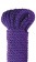 Фиолетовая веревка для фиксации Deluxe Silky Rope - 9,75 м. - Pipedream - купить с доставкой в Тюмени