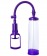 Фиолетовая вакуумная помпа с прозрачной колбой - Sexus - в Тюмени купить с доставкой
