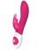 Розовый стимулятор G-точки с клиторальным отростком The G-spot Rabbit - 22 см. - The Rabbit Company