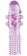 Гелевая фиолетовая насадка с шариками и шипами - 14 см. - Toyfa Basic - в Тюмени купить с доставкой