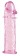 Гладкая розовая насадка с усиками под головкой - 12,5 см. - Toyfa Basic - в Тюмени купить с доставкой