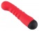 Красный вибратор с 10 режимами вибрации Colorful Joy Ripple - 16,5 см. - Orion