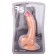 Телесный фаллоимитатор с присоской - 14,5 см. - ToyFa