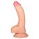 Телесный фаллоимитатор с присоской - 14,5 см. - ToyFa