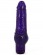 Фиолетовый водонепроницаемый вибратор BIJOU SAVVY - 17,5 см. - Seven Creations
