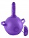 Фиолетовый надувной мяч с вибронасадкой Vibrating Mini Sex Ball - 15,2 см. - Pipedream - купить с доставкой в Тюмени