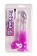 Фиолетовый фаллоимитатор с прозрачным стволом и присоской - 20 см. - Dream Toys