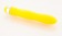 Желтый водонепроницаемый вибратор - 18 см. - Sexus