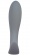 Серая анальная пробка Strong Force Anal Plug - 13,5 см. - Lola Games