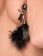 Металлические зажимы для сосков с пёрышками Feather Nipple Clamps - Pipedream - купить с доставкой в Тюмени