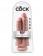 Телесный сдвоенный фаллоимитатор 9  Two Cocks One Hole - 25 см. - Pipedream