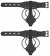 Черные браслеты с металлической фурнитурой - Shots Media BV купить с доставкой